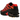 Nike Air Max Plus Drift All Day sneakers i vinkelret visning med sort og orange overdel, synlige Air enheder og hvid mellemsål