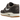 Nike Air Max 1 Crepe Soft Grey sneakers i vinklet profil med blød grå ruskindsoverdel og hvid mellemsål