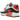 Nike Air Max 90 Gore-Tex Infrared sneakers i vinkelvisning med hvid overdel, røde detaljer, sorte gummisåler og synlig Air enhed