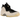 Nike Air Foamposite One Light Orewood Brown sneakers i vinkelret visning med tekstureret foam shell og sort snøring