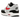 Nike Air Max 1 Chili 2.0 sneakers i sideprofil med hvid overdel, rødt swoosh og synlig air unit i sålen