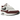Nike Air Max 1 Dark Team Red sneakers i sideprofil med hvid mesh overdel, røde rusindsatser og synlig Air unit i sålen