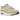 Nike Air Max 1 Safari Coconut Milk sneakers i sideprofil med hvid mesh, lysebrun safariprint mudguard og synlig Air unit i sålen