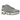 Nike Air Max Plus Metallic Silver sneakers i vinklet visning med sølvfarvet mesh-overdel, ikoniske bølger og synlige Air-enheder i sålen
