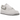 Nike Air Force 1 Low 07 White Light Smoke Grey sneakers i sideprofil med hvid læderoverdel og lysegrå swoosh