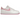 Nike Air Force 1 Low '07 Bubblegum sneakers i et klassisk sideprofil med hvid læderoverdel og lyserødt swoosh.