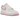 Nike Air Force 1 Low '07 Bubblegum sneakers i et klassisk sideprofil med hvid læderoverdel, rosa swoosh og snørebånd