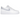 Nike Air Force 1 Low 07 White Ghost sneakers i sideprofil med hvid læderoverdel og lyseblå detaljer