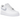 Nike Air Force 1 Low 07 White Ghost sneakers i sideprofil med hvid overdel og lyseblå detaljer samt snørebånd