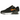 Nike Air Max 90 Spray Paint Swoosh Black University Gold sneakers i sideprofil med sort overdel og gule detaljer