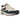 Nike Air Max 1 Coconut Milk Burgundy Crush Navy sneakers i sideprofil med lyse og mørke læderpaneler samt synlig Air unit.