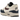 Nike Air Max 1 Coconut Milk Burgundy Crush Navy sneakers i vinklet profil med hvid mesh, bordeaux og marineblå detaljer samt synlig Air enhed