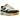 Nike Air Max 1 Athletic Department University Gold sneakers i sideprofil med hvid overdel og gule detaljer samt synlig Air unit