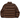 Nike x NOCTA Sunset Puffer Jacket Baroque Brown sneakers i frontview med mørkebrun quiltet nylon og lynlås