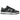 Nike Dunk Low Black Cool Grey Volt Mini Swoosh sneakers i sideprofil med sort læder og gul detalje på swoosh