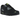 Nike Air Max 90 Black Volt Cool Grey sneakers i vinklet visning med sort overdel, neongrønne detaljer og synlig Air unit i hælen