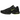 Nike Air Max Plus Black Volt sneakers i vinkelret visning med sort overdel og gule detaljer samt synlige Air enheder