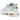 Nike Air Max Plus Marseille sneakers i vinkelret visning med hvid overdel, gyldne detaljer og synlige Air-enheder i sålen