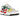 Nike Air Force 3 Low SP Nigo White sneakers i vinklet visning med hvid overdel og flerfarvede detaljer