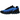 Nike Air Max Dn8 Hyper Royal sneakers i vinklet visning med blå overdel, synlige Air enheder og sorte detaljer