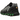 Nike Air Max Dn8 Black Volt sneakers i vinkelret visning med sort overdel og neongrønne Air enheder i mellemsålen