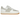 Nike Air Force 1 Low '07 White Sail Light Silver Gum sneakers i sideprofil med hvid læderoverdel, sølv swoosh og klassisk gummisål
