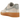Nike Air Force 1 Low 07 LV8 Phantom Light Smoke Gum sneakers i sideprofil med grå overdel i læder og klassisk gummisål