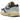 Nike Air Max 1 '87 Denim Aura sneakers i sideprofil med denim overdel, hvid mellemsål og synlig Air unit