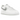 Nike Air Force 1 Low White Football Grey sneakers i sideprofil med hvid overdel i læder og lysegrå detaljer