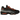 Nike Air Max 95 Black Hyper Crimson sneakers i sideprofil med sorte lag, synlige Air enheder og markante orange detaljer