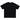 Nike x Nigo T-shirt Black sneakers front view showcasing the classic black cotton design with white graphic logo and crew neck collar