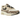 Nike Air Max 1 87 Sesame Leopard sneakers i sideprofil med beige overdel, leopardmønstret mudguard og synlig Air stødabsorbering