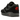 Nike Air Max 1 Bred sneakers i vinkelret visning med sort og rød overdel, synlig Air unit i hælen og hvide snørebånd