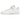 Adidas Forum Low Triple White sneakers i vinklet visning med hvid overdel i læder, snørebånd og klassisk sål