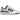 Adidas Forum Low White Black sneakers i sideprofil med hvid læderoverdel, sorte og gyldne detaljer samt klassiske snørebånd