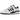 Adidas Forum Low White Black sneakers i sideprofil med hvid læderoverdel, sorte detaljer, klassiske snørebånd og flad gummisål