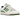 Adidas Forum 84 Low Crew Green sneakers i sideprofil med hvid læderoverdel, grønnedetaljer og flade snørebånd