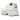Nike Air Max Plus Platinum Tint sneakers i vinkelvisning med grå mesh overdel, sølv detaljer, hvid mellemsål og synlige Air enheder