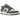 Nike Dunk Low Next Nature Iron Grey Lightning sneakers i sideprofil med grå og gule detaljer, snørebånd og slidstærk gummisål