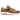 Nike Air Max 1 British Tan Light Bone sneakers i sideprofil med brune og lyse overdelte samt synlig Air enhed i sålen.