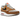 Nike Air Max 1 British Tan Light Bone sneakers i sideprofil med brun overdel, lyse detaljer og synlig Air enhed
