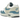 Nike Air Max 1 Soft Pearl Smokey Blue sneakers i vinkelret visning med lyseblå overdel og synlig luftstøddæmper i sålen