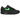 Nike Air Max 1 Essential Black Green Strike sneakers i sideprofil med sort overdel og grønne detaljer samt synlig Air unit