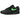 Nike Air Max 1 Essential Black Green Strike sneakers i sideprofil med sort overdel og grønne detaljer samt synlig Air unit