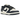 Nike Dunk Low Next Nature Olympic sneakers sideprofil med hvid og blå overdel samt rød swoosh og snørebånd