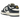 Nike Dunk Low Next Nature Olympic sneakers i en vinkel med hvid overdel, blå detaljer, røde snørebånd og gummisål