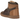 Jordan 1 High Method Of Make Archaeo Brown sneakers i sideprofil med brune læderdetaljer, snørebånd og synlig hæl