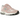 New Balance 2002R Pink Sand sneakers i sideprofil med lyserød ruskind og hvid mellemsål samt snørebånd