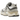 New Balance 9060 Rain Cloud sneakers i et vinklet udsnit med grå ruskindsoverdel, hvide snørebånd og karakteristisk chunky sål
