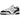 New Balance 550 White Black Rain Cloud sneakers i vinklet visning med hvid overdel, sorte detaljer og gummisål